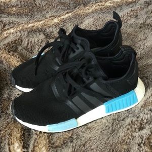 Adidas NMD’s Woman’s Size 6- Black and Blue.